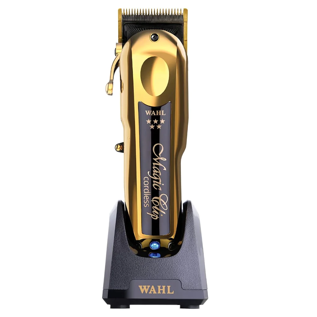 WAHL PROFESSIONAL 5 STAR GOLD CORDLESS MAGIC CLIP HAIR CLIPPER WITH 100+