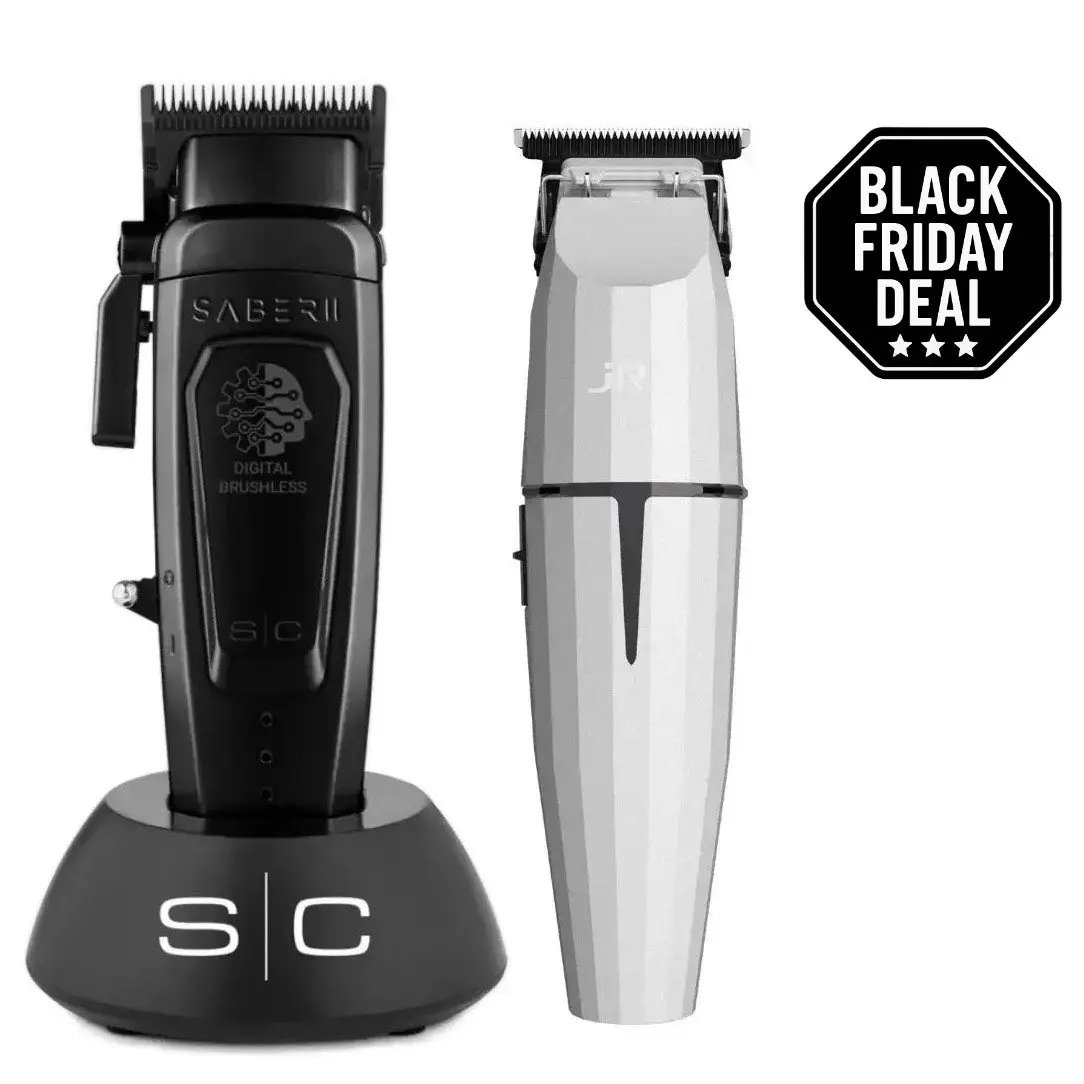 Saber 2 Clipper and JRL Ghost Trimmer Bundle β Black Friday Sale Las Vegas