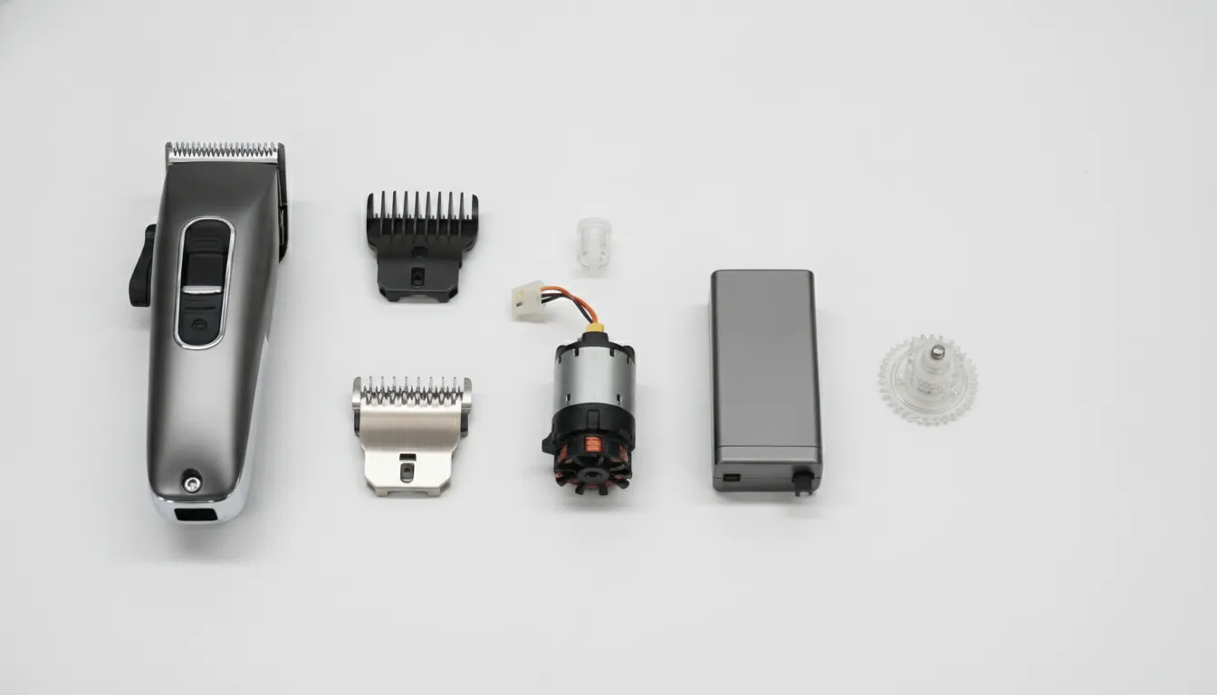 Professional clipper motor replacement Las Vegas evaluation on a clean workbench